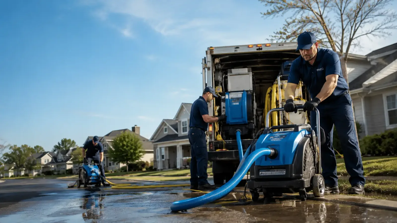 Flood Damage Cleanup in Bradford, OH